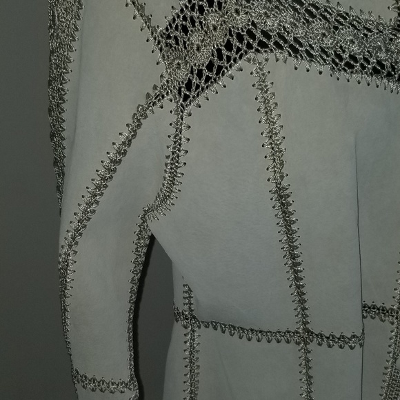 Bohemian leather Suede Jacket - Picture 3 of 7